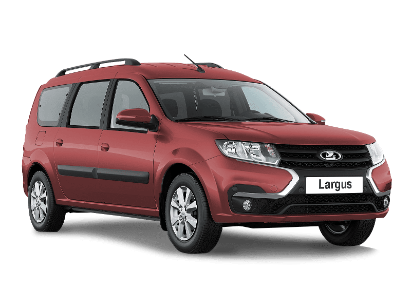 Купить Lada Largus в Новосибирске - Красный «Красный сплав» (136) - металлик