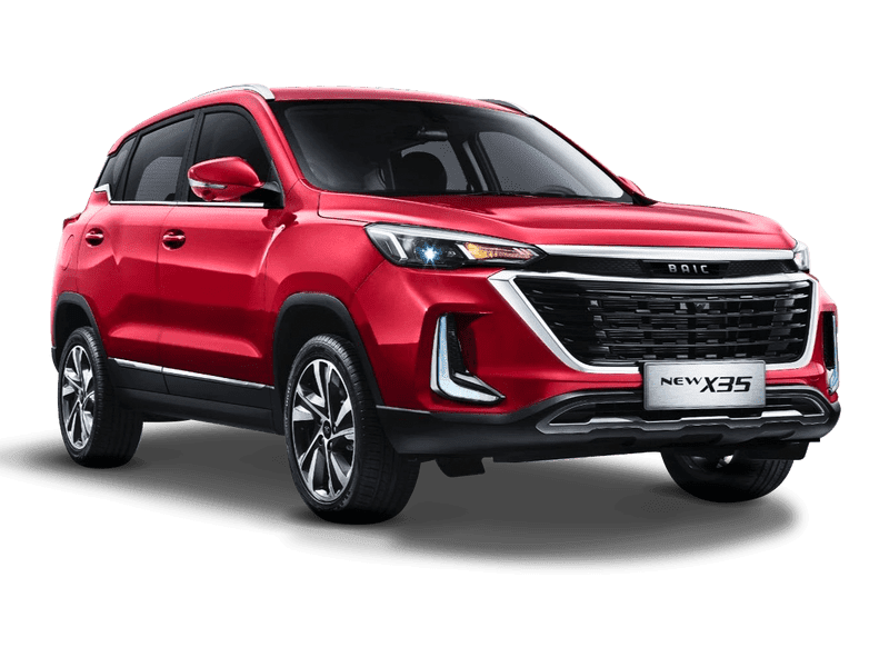 Купить BAIC X35 в Новосибирске - Красный металлик