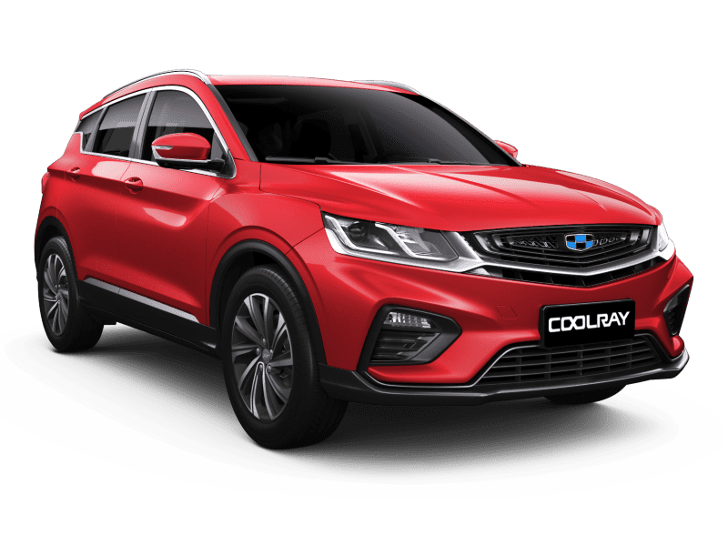 Купить Geely Coolray в Новосибирске - Красный