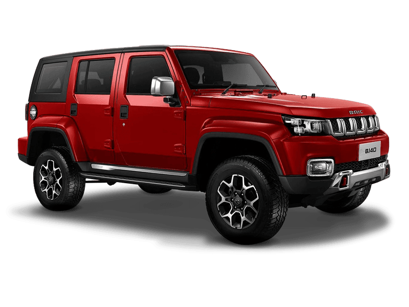 Купить BAIC BJ40 в Новосибирске - Красный металлик